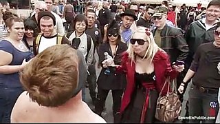 Noah Brooks and Audrey Rose at the Folsom Street Fair 9-25-11