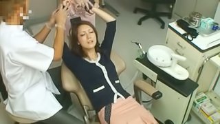 MILF Bonked By Her Dentist And His Amazing Assistant